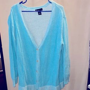 Lane Bryant button sweater